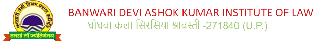 Banwari Devi Ashok Kumar Institution Of Law